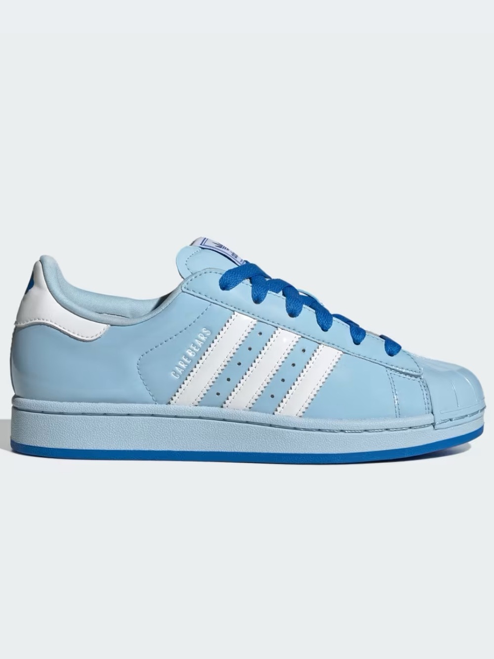 🧸 ADIDAS X CARE BEAR SUPERSTAR II BLUE 🩵 - Picture 3 of 6